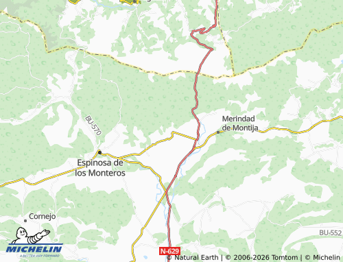 MICHELIN Noceco map - ViaMichelin