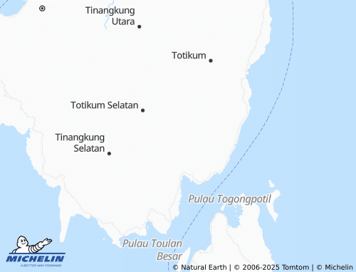 MICHELIN Kanali map - ViaMichelin