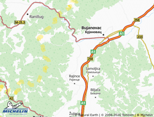 Carte MICHELIN Nesalce - ViaMichelin