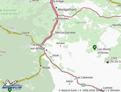 Carte MICHELIN Arnave - ViaMichelin