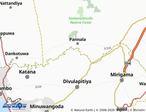 Mappa MICHELIN Alugolla - ViaMichelin