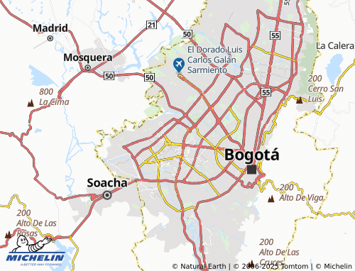 MICHELIN Castilla map - ViaMichelin