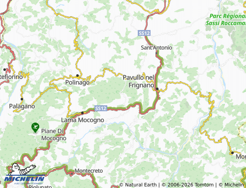 Mappa MICHELIN Monzone - ViaMichelin