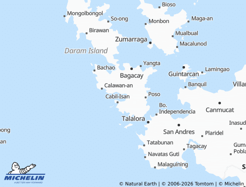 MICHELIN Guindapunan map - ViaMichelin