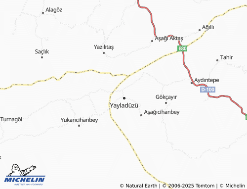 MICHELIN Cumhuriyet map - ViaMichelin