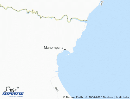 Mappa MICHELIN Manompana - ViaMichelin