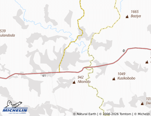 MICHELIN-Landkarte Ntibane A - ViaMichelin