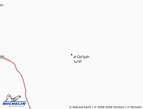 MICHELIN-Landkarte al-Qa'iyah - ViaMichelin
