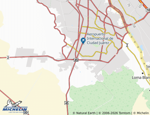 Mappa MICHELIN Pablo Gómez, Kilómetro 20 - ViaMichelin