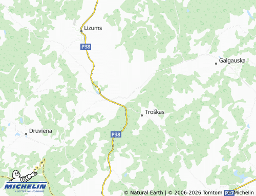 Mapa MICHELIN Tirza - ViaMichelin