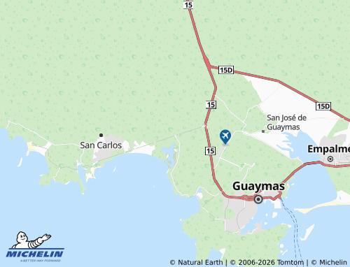 MICHELIN El Renacimiento map - ViaMichelin
