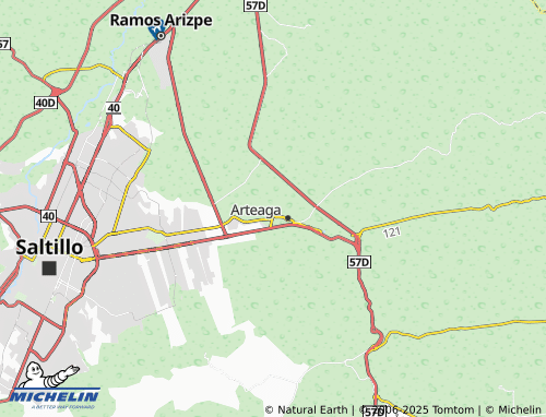 MICHELIN San Pedro map - ViaMichelin