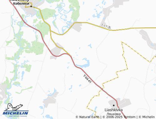 MICHELIN Hrytsaivka map - ViaMichelin