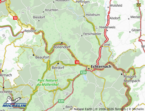 MICHELIN Weilerbach map - ViaMichelin