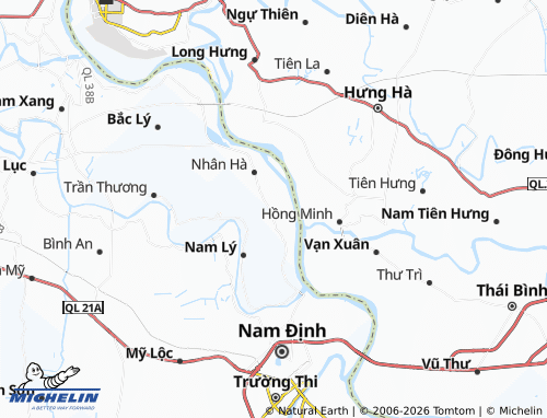MICHELIN Phú Phúc map - ViaMichelin