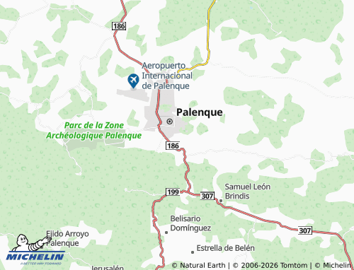 Mapa MICHELIN Nuevo Arroyo Palenque - ViaMichelin