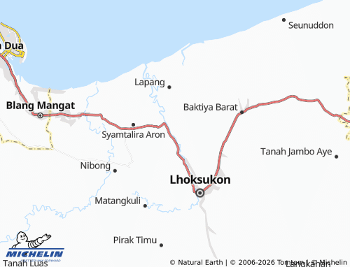 Mapa MICHELIN Trieng Pantang - ViaMichelin