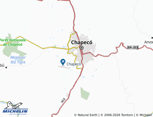 Mapa MICHELIN Santo Antônio - ViaMichelin