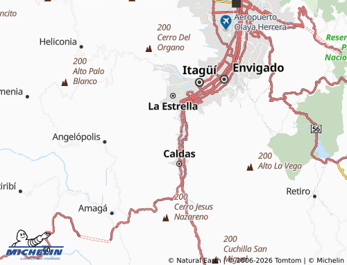 Carte MICHELIN San Miguel - ViaMichelin