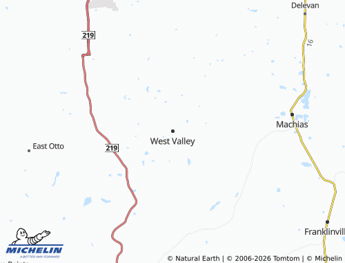 Mapa MICHELIN West Valley - ViaMichelin