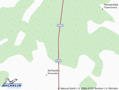 MICHELIN Chernyavskiy map - ViaMichelin