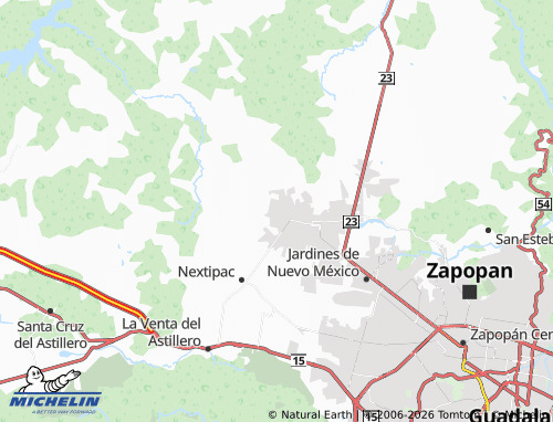 MICHELIN Los Álamos map - ViaMichelin