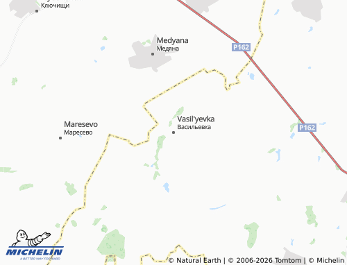 MICHELIN-Landkarte Vasil'yevka - ViaMichelin