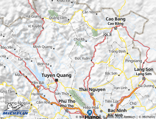 Mappa MICHELIN Chợ Đồn - ViaMichelin