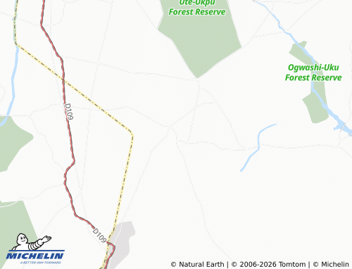 MICHELIN Owa Alidima map - ViaMichelin