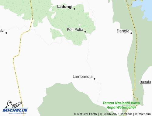 MICHELIN Tinete map - ViaMichelin