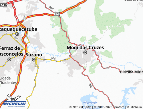 MICHELIN Vila São Francisco map - ViaMichelin