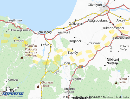 Mapa MICHELIN Madenliköy - ViaMichelin