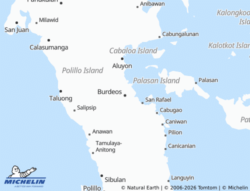 MICHELIN Burdeos map - ViaMichelin