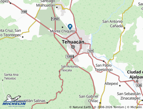 MICHELIN-Landkarte La Asunción - ViaMichelin