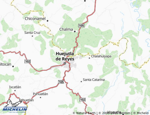 Mapa MICHELIN Netzahualcóyotl - ViaMichelin