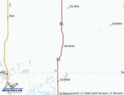 Mapa MICHELIN Tamaroa - ViaMichelin