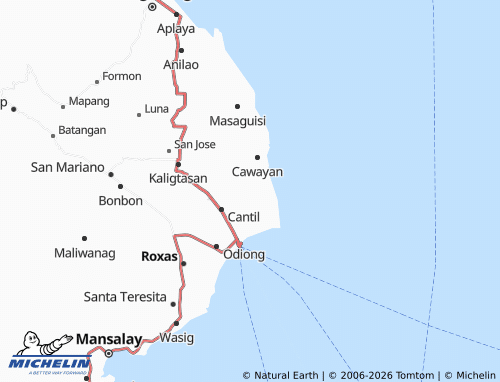MICHELIN Dayhagan map - ViaMichelin