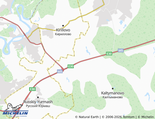 MICHELIN-Landkarte Neftyanik-3 SNT - ViaMichelin
