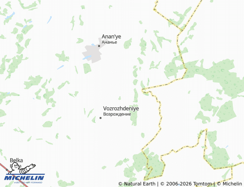 MICHELIN-Landkarte Troitskoye - ViaMichelin