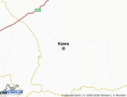 Carte MICHELIN Kawa - ViaMichelin