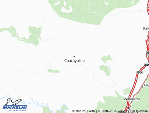 MICHELIN Coacoyulillo map - ViaMichelin