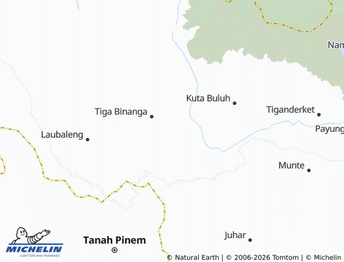 MICHELIN Kuta Gerat map - ViaMichelin