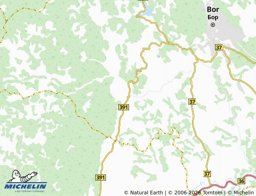 Mapa MICHELIN Zlot - ViaMichelin