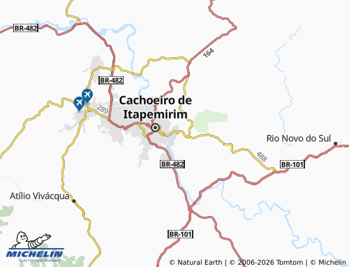 MICHELIN-Landkarte Coronel Borges - ViaMichelin