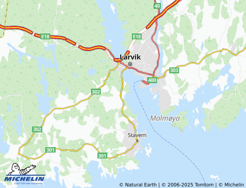 MICHELIN Fredenshavn map - ViaMichelin