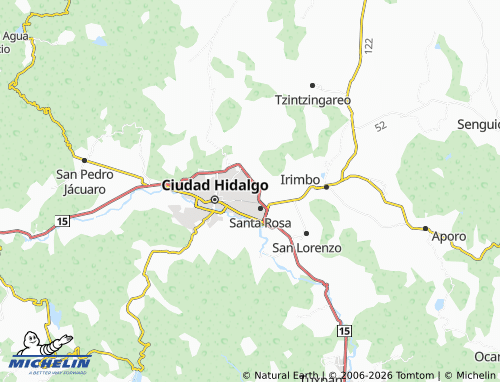 Mapa MICHELIN El Jaral - ViaMichelin