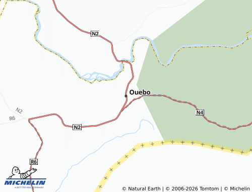 Mappa MICHELIN Ouebo - ViaMichelin