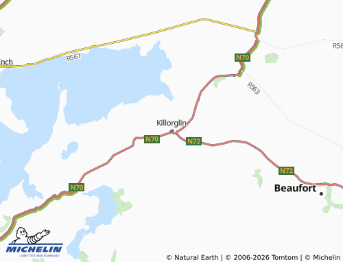 MICHELIN Killorglin map - ViaMichelin