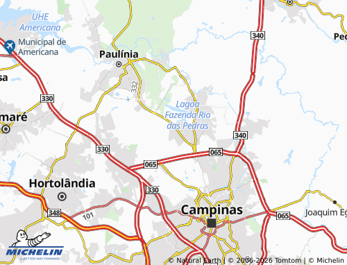 Mappa MICHELIN Parque Real - ViaMichelin