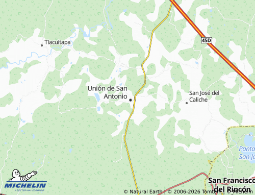 MICHELIN El Tepeyac map - ViaMichelin